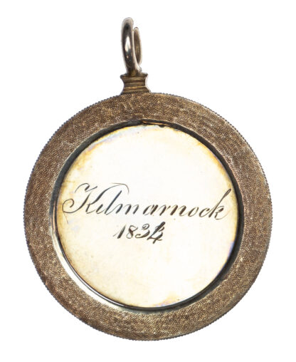 Scotland, Kilmarnock Academy, Silver Directors Prize 1834 for English Grammar to Agnes Finnie