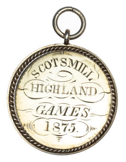 Scottish Highlands, Scottsmill, Highlands Games, Silver 1st Prize 1875 by David Cook