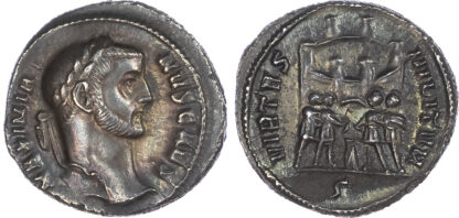 Galerius Caesar, Silver Argenteus