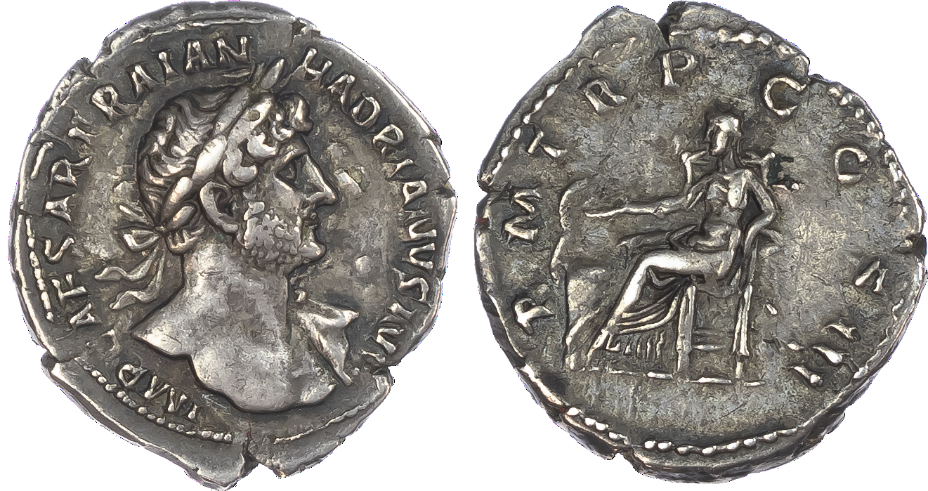 Hadrian, Silver Denarius