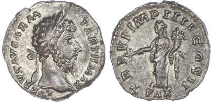 Lucius Verus, Silver Denarius