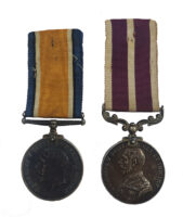 Meritorious Service Medal Pair to Corporal Walter J. Haynes