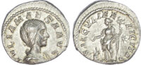 Julia Maesa, Silver Denarius