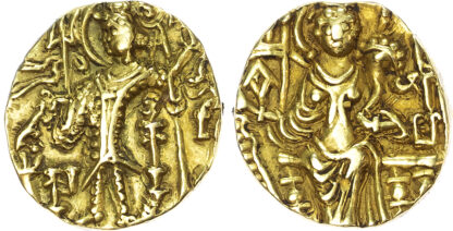 India, Kushan Empire, Kidarite Kingdom, Kirada (350-365 AD), gold Dinar