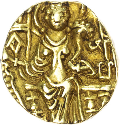 India, Kushan Empire, Kidarite Kingdom, Kirada (350-365 AD), gold Dinar