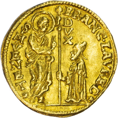 Italy, Venice, Francesco Loredan (1752-1762), gold Zecchino