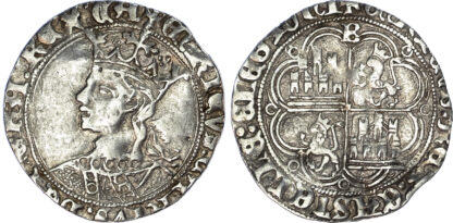 Spain, Kingdom of Castile and Leon, Enrique IV (1454-1474), silver Real, Burgos