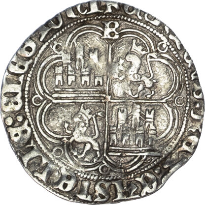 Spain, Kingdom of Castile and Leon, Enrique IV (1454-1474), silver Real, Burgos