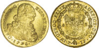 Colombia (colonial), Charles IV (1788-1808), gold 8 Escudos, 1798