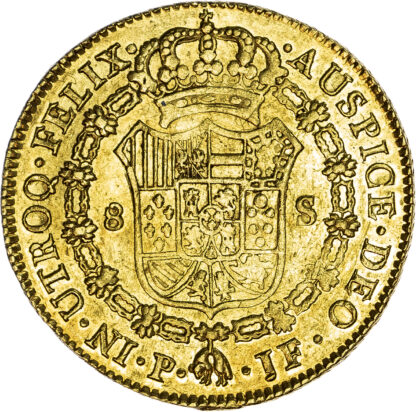 Colombia (colonial), Charles IV (1788-1808), gold 8 Escudos, 1798