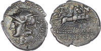 M. Baebius, Silver Denarius