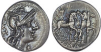 Q. Caecilius Metellus, Silver Denarius
