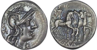 Q. Caecilius Metellus, Silver Denarius