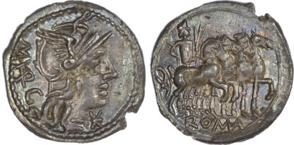 M. Vargunteius, Silver Denarius