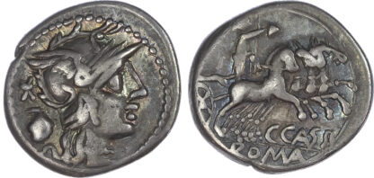 C. Cassius, Silver Denarius
