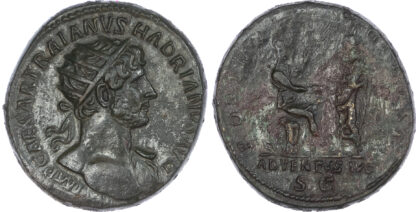 Hadrian, Brass Dupondius
