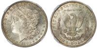USA, silver Morgan Dollar, 1880, San Francisco - MS 62