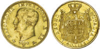 Italy, Napoleon (1804-1814), gold 40 Lire, 1809, Milan