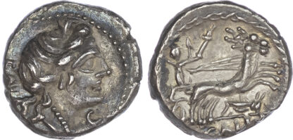 C. Allius Bala, Silver Denarius