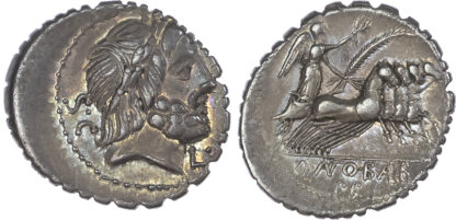 Q. Antonius Balbus, Silver Denarius
