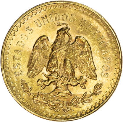 Mexico, Republic, gold 50 Pesos, 1947, Centennial of Independence