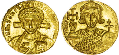 Justinian II, Gold Solidus