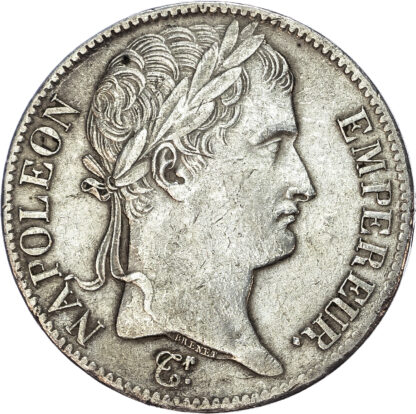 France, First Empire, Napoleon (1804-1815), silver 5 Francs, 1812 M