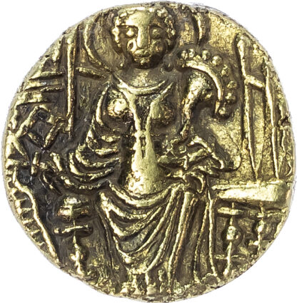 India, Kushan Empire, Kipunada (c. 350-375 ), gold Dinar