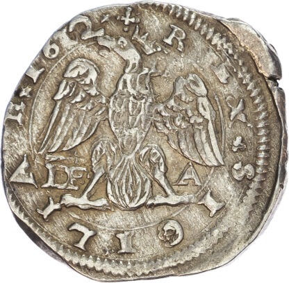 Italy, Sicily, Philip III (1598-1621), silver 4 Tarì, 1612