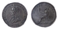 USA, Washington copper Cent, 1783 - AU 58