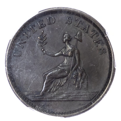 USA, Washington copper Cent, 1783 - AU 58