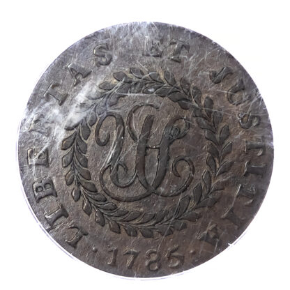 USA, Nova Constellatio Copper, 1785, Pointed Rays