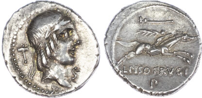 L. Calpurnius Piso, Silver Denarius