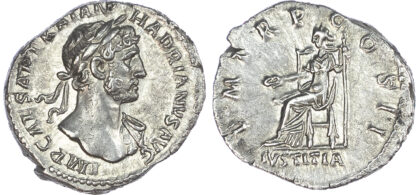 Hadrian, Silver Denarius