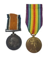 British War and Victory Medals to Davidson