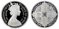 Elizabeth II (1952-2022), Alderney, New Gothic Crown, 2021