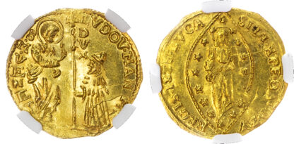 Italy, Venice, Ludovico Manin (1789-1797), gold Zecchino - MS 63