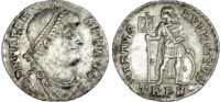 Valens, Silver Miliarense