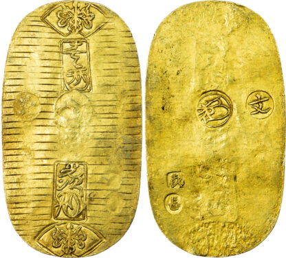 Japan, Genbun (1736-1818), gold Koban