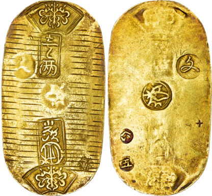 Japan, Bunsei (1819-1828), gold Koban