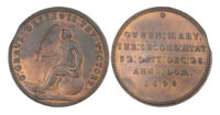 William & Mary, Queen Mary Memorial Copper Medal 1694