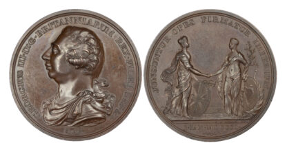 George III, Union of Great Britain & Ireland, Copper Medal 1801