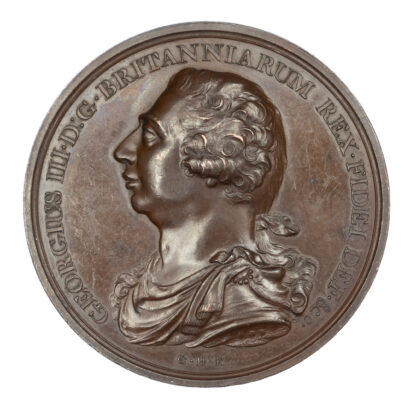 George III, Union of Great Britain & Ireland, Copper Medal 1801