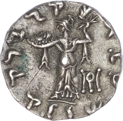 Kings of Baktria, Menander I AR Drachm