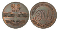 Union Club, Copper Token 1801