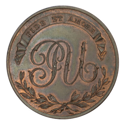 Union Club, Copper Token 1801