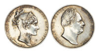 William IV & Queen Adelaide, Silver Coronation Medal 1831
