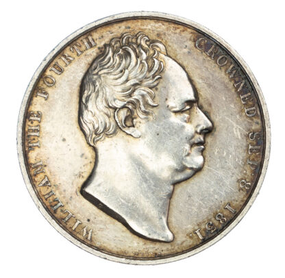William IV & Queen Adelaide, Silver Coronation Medal 1831