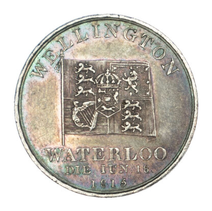 George, Prince Regent (1811-1820), the Opening of Waterloo Bridge, silver medal, 1817