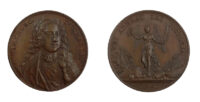 John Churchill, Duke of Marlborough (1650-1722), Death, Copper Medal, 1722